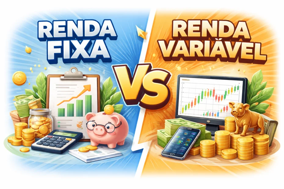 Renda Fixa vs Renda Variável